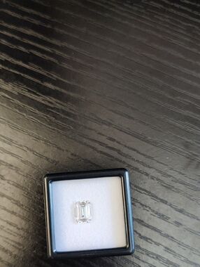 Invicta 1.45 Ct VVS 2 Emerald Cut Lab Grown Diamond